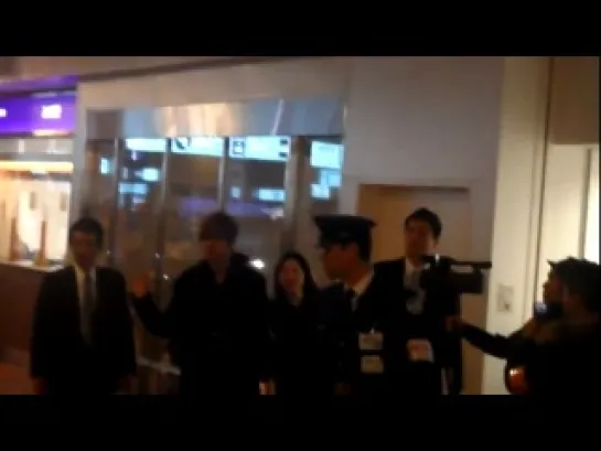 Kim Hyun Joong - Arrival at Haneda Airport, Japan [22.01.12]