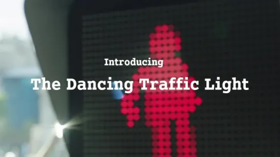 Interactive dancing traffic lights make waiting "more entertaining"