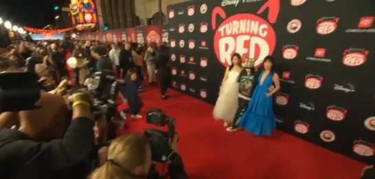 'Turning Red' Premiere