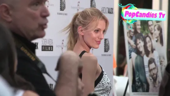 Bar Paly fashion sense at About Alex Premiere at ArcLight in Hollywood