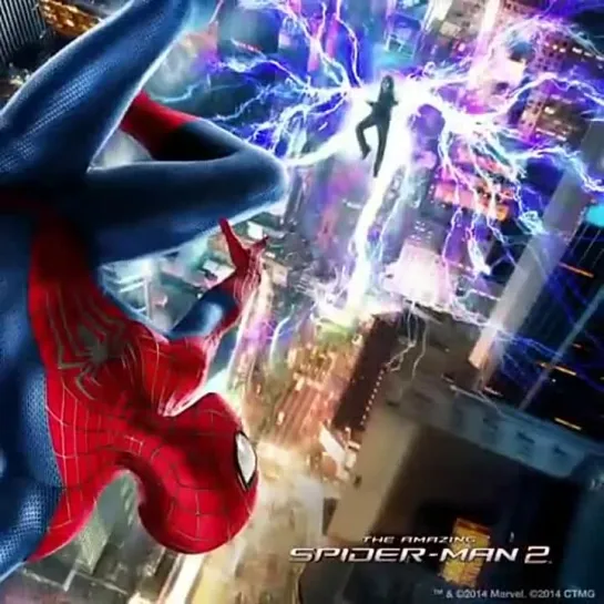 The Amazing Spider-Man 2 Official Motion Poster (Анимированные постеры "Нового Человека-паука 2")