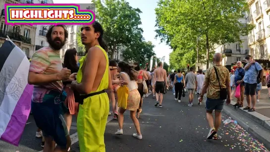 Join The Fun! Walking With Paris Gay Pride Parade And Spreading Joy!