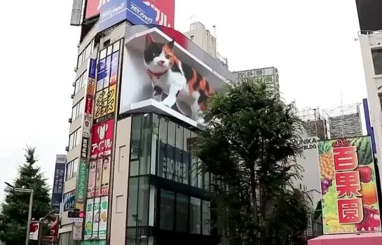 Tokyo 3D-billboard