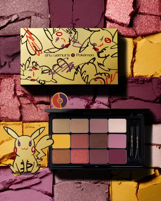 shu uemura x Pokémon collection!