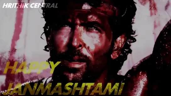 Govinda Ala Re! - Wishing @iHrithik and everyone a very happy and blessed Janmashtami. - श्र_कृष्ण_जन्मष्टम