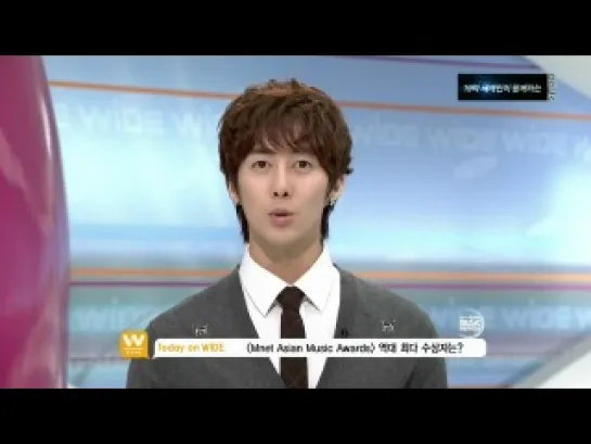 Kim Hyung Jun MC @ Mnet Wide [25.11.11]