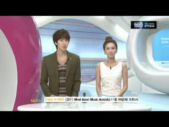 Kim Hyung Jun MC @ Mnet Wide [23.11.11]