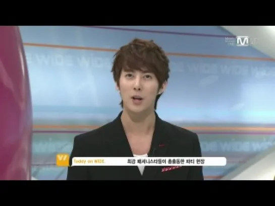 Kim Hyung Jun MC @ Mnet Wide [21.11.11]