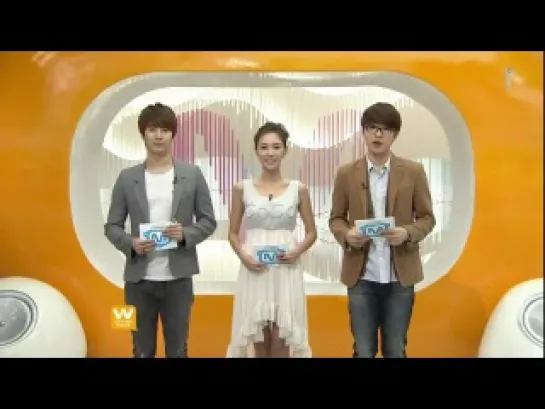 Kim Hyung Jun MC @ Mnet Wide [06.10.11]