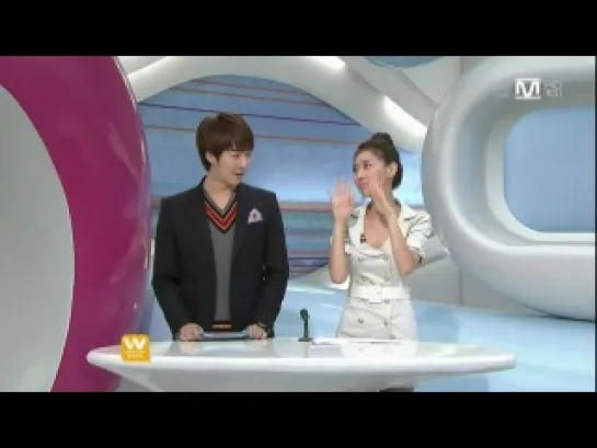 Kim Hyung Jun MC @ Mnet Wide [21.09.11]