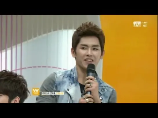 Kim Hyung Jun MC @ Mnet Wide [28.07.11]