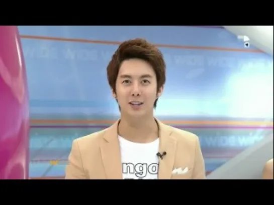 Kim Hyung Jun MC @ Mnet Wide [20.07.11]