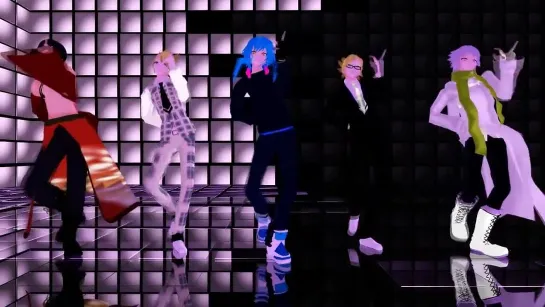 MMDXDRAMAtical Murder- Jewel (pole dancing and dance)