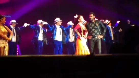 Fusion 2015-Madhuri and Prabhu Deva dance off