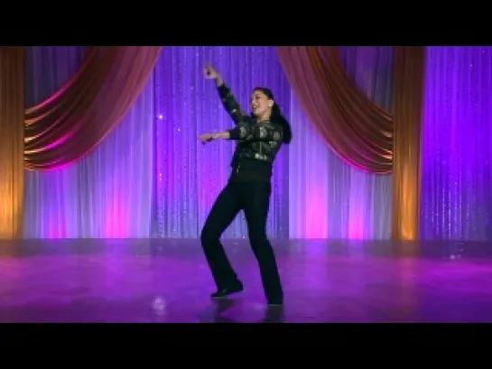 Dance with Madhuri - "Ek Do Teen" урок: 3/4