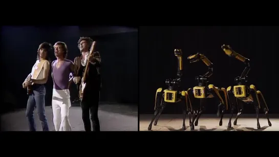 Spot Me Up — The Rolling Stones, Boston Dynamics