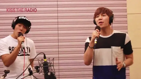 140621 U-KISS - 'Quit Playing' / 'Don't Flirt' LIVE (Super Junior's Kiss the Radio)