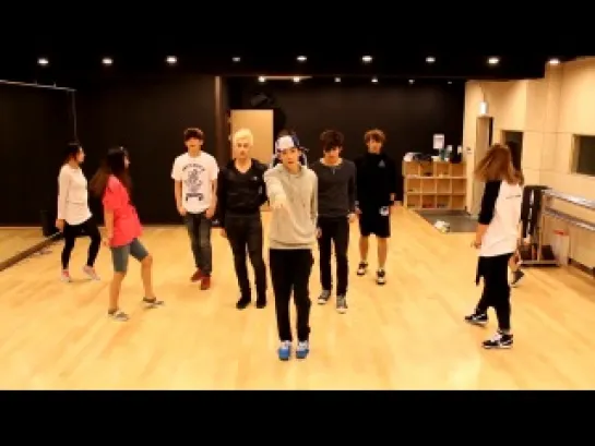 U-KISS - Stop Girl (Intro+Stop Girl ver) dance practice