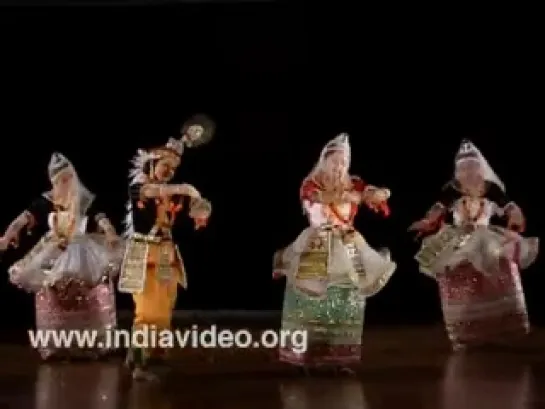 Manipuri Dance by Bimbavati Devi, Vasant Ras, Manipur, India