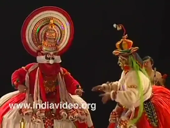 Kathakali Make up Pacha, Kerala