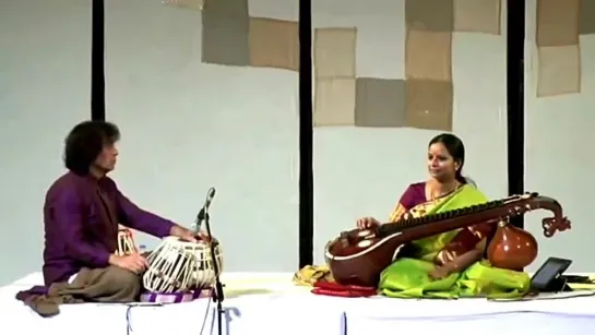 Jayanthi Kumaresh  Zakir Hussain Live - Jugalbandi