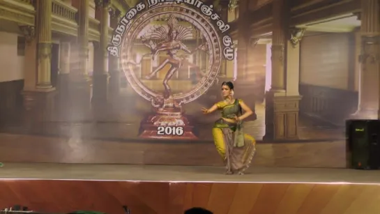 Rukmini VijayaKumar - Bharatanatiyam - Thirunagai Natyanjali Festival 2016