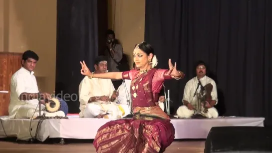 Rama Vaidyanathans Bharatanatyam on Mayur Alarippu