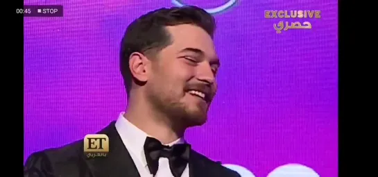 Çağatay Ulusoy #GQMenOfTheYearAwards2019 #AbuDhabi 07.10.19 #ETbilArabi9