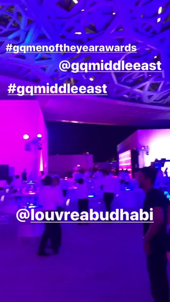 #GQawards #menoftheyear2019 #Louvreabudhabi