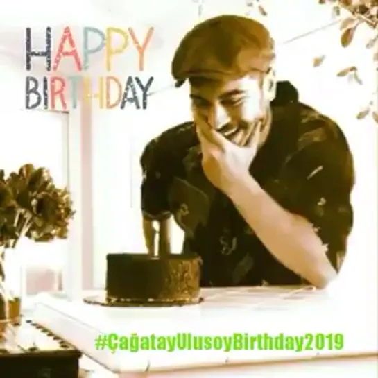 💫#HappyBirthday ❤ #CagatayUlusoy ❤ #MutluYillarÇagatayUlusoy💫