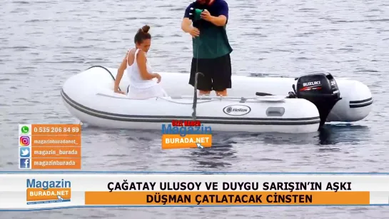 Çağatay Ulusoyun Aşk Tatili I Çağatay Ulusoyun Barbaros İmajı Dikkat Çekti