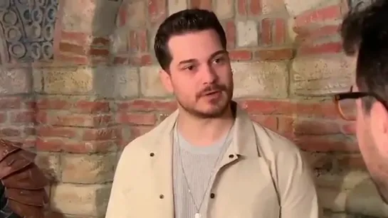 Çağatay Ulusoy Press Conferance @ Madame Tussauds museum @cagatayulusoyy TheProtector