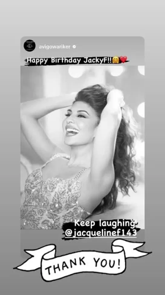 Jacqueline Fernandez on Instagram Stories 11.08.22