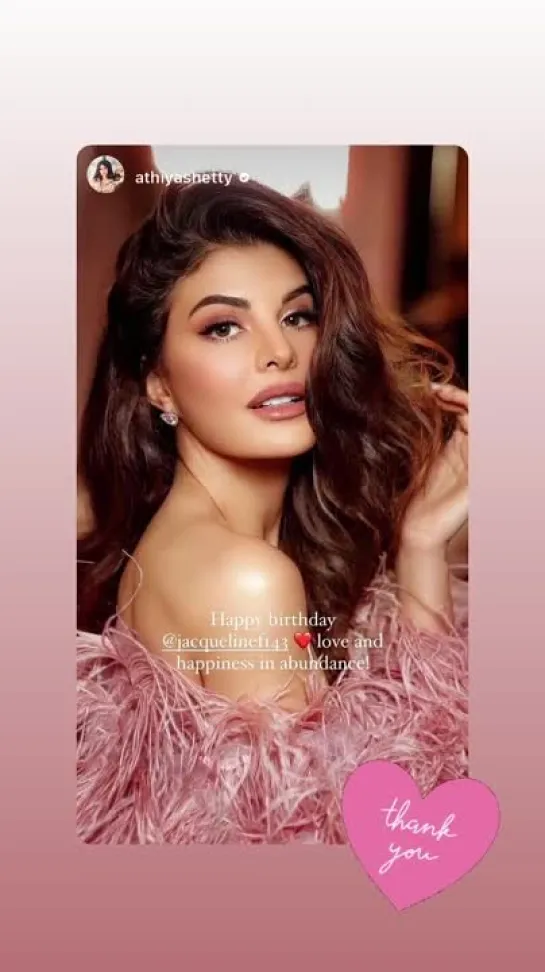 Jacqueline Fernandez on Instagram Stories 11.08.22