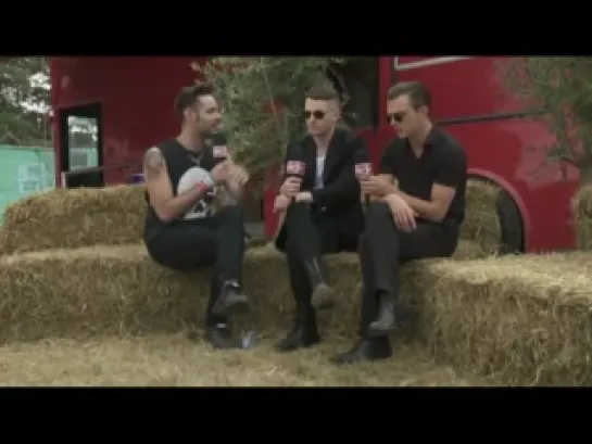 V Festival Sunday - The Hurts interview