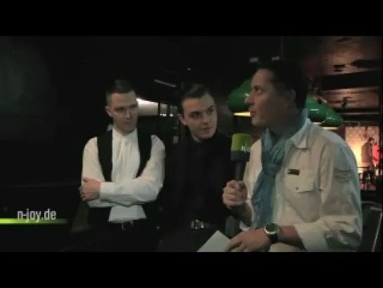 Hurts  unpack - Interview - NJOY - NDR