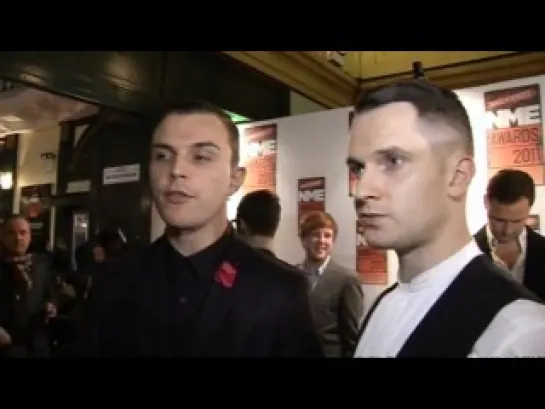 HURTS - NME Awards 2011