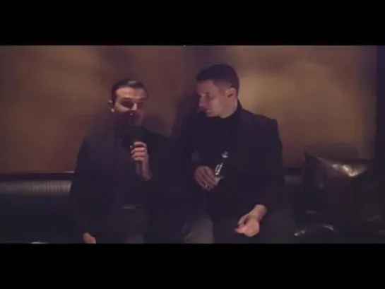 Hurts interview with Radio Nova Finland at Circus, Helsinki. 26.1.2011