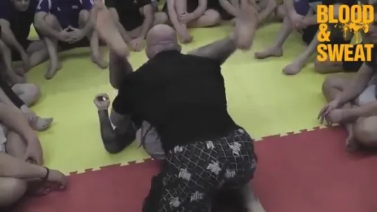 Джефф Монсон. Проход охраны. Jeff Monson. Pass guard (1)