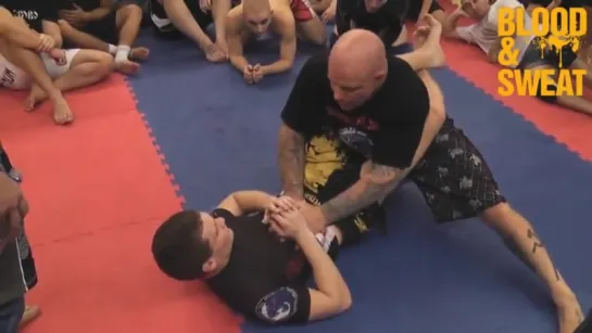 Джефф Монсон. Разрыв охраны. Jeff Monson. How to break guard