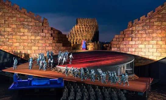 Пуччини, Турандот / Puccini, Turandot. Bregenzer Festspiele 2015