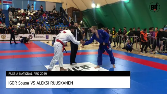 IGOR Sousa VS ALEKSI RUUSKANEN - AJP National Pro 2019