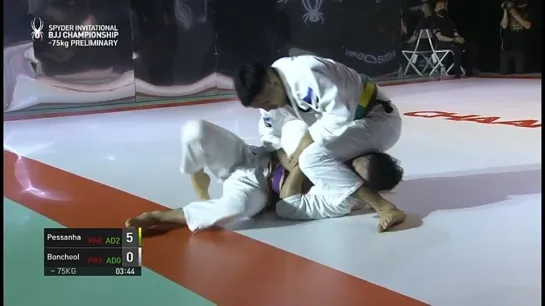 Final.Jhonathan PessanhaVS구본철 - SPYDER INVITATIONAL BJJ CHAMPIONSHIP -75kg PRELIMINARY