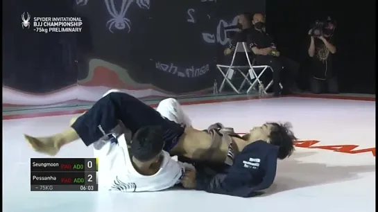 Semi Final 1.백승문VSJ.Pessanha - SPYDER INVITATIONAL BJJ CHAMPIONSHIP -75kg PRELIMINARY