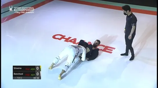 Quarter Final 3.R.SilveiraVS구본철 - SPYDER INVITATIONAL BJJ CHAMPIONSHIP -75kg PRELIMINARY