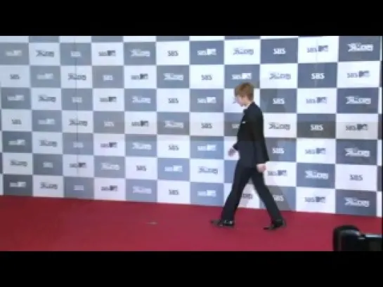 Kim Hyun Joong at SBS Gayo Daejun Awards Red Carpet