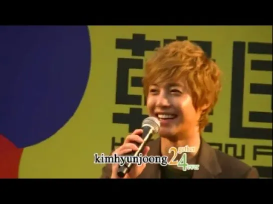 Kim Hyun Joong - AEON HEAT FACE Event in Japan [15.10.11]