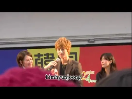 Kim Hyun Joong - AEON HEAT FACE Event in Japan [15.10.11]