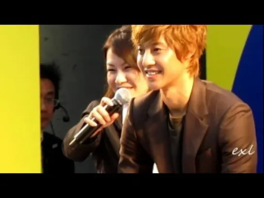 Kim Hyun Joong - AEON HEAT FACE Event in Japan [15.10.11]