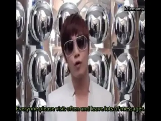 [Engsubbed] Young Saeng Video Message for Official Homepage